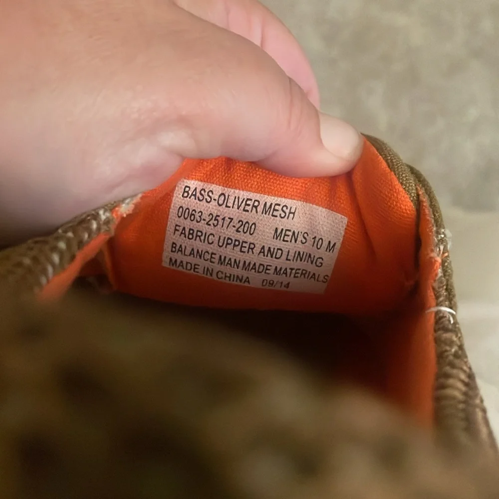 Bass Pro Shops Tan Boat Shoes Comfortable Lace-Up Design size 10